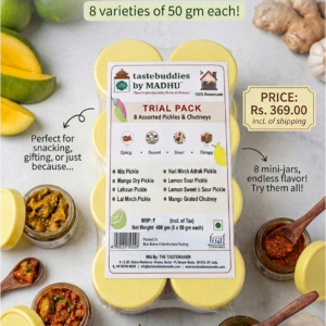 Taste the Bestsellers — 8 Flavours (50 gm each) in One Power-Packed Trial Pack