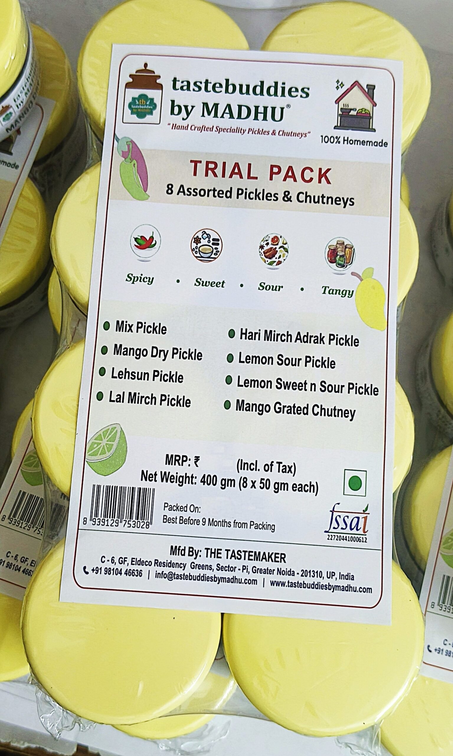 Taste the Bestsellers — 8 Flavours (50 gm each) in One Power-Packed Trial Pack - Image 5
